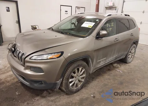 2016 Jeep Cherokee Limited из США, поврежденный, VIN 1C4PJMDB3GW328471